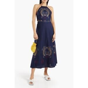 #52bk- SACHIN & BABI- NWT- Colleen‎ Skirt In Midnight Sz:8 Ret$495